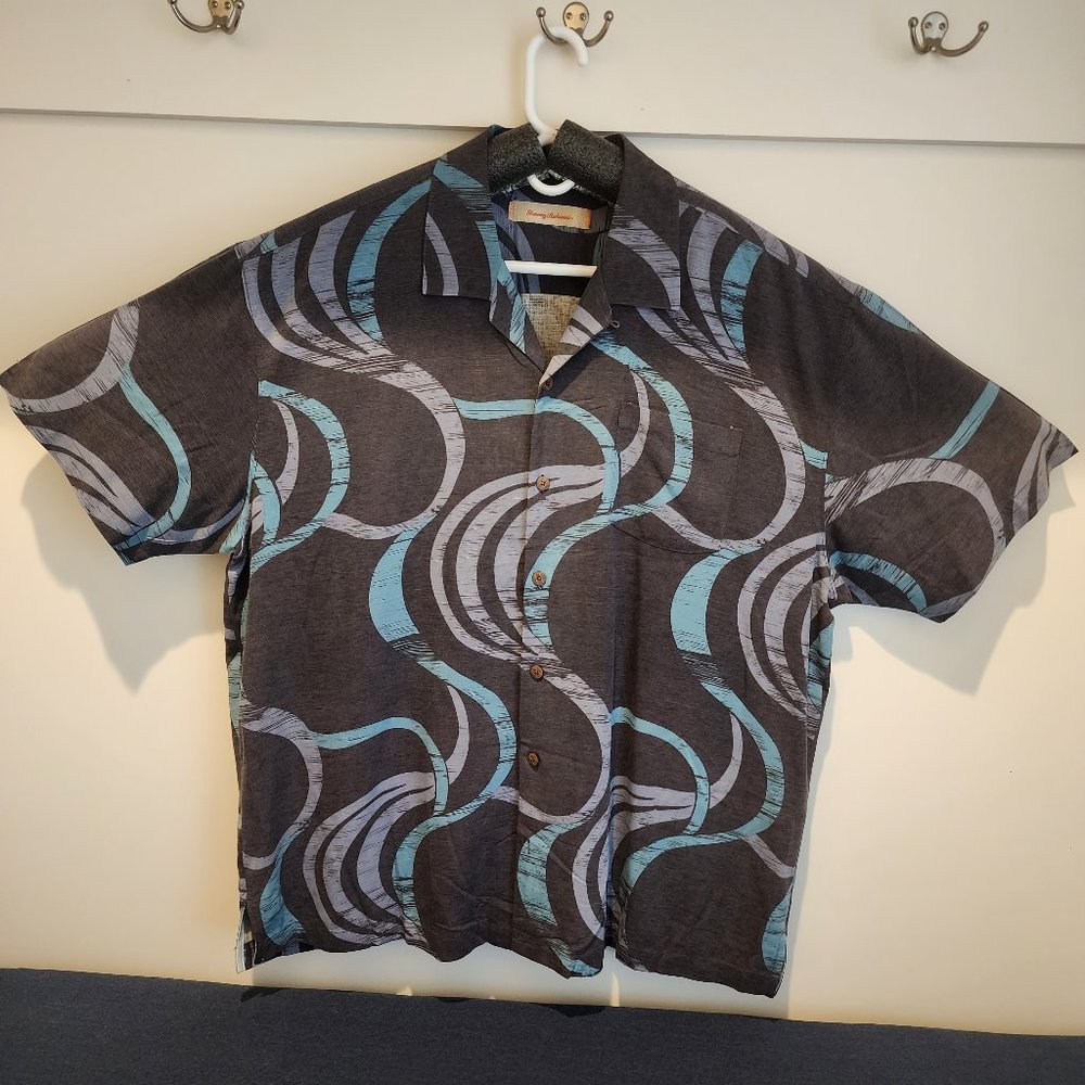 Tommy Bahama Silk Camp Shirt - XXL #1
